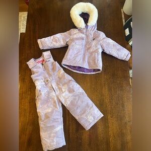 Kids 2T Snozu Winter Snowsuit Set - Purple